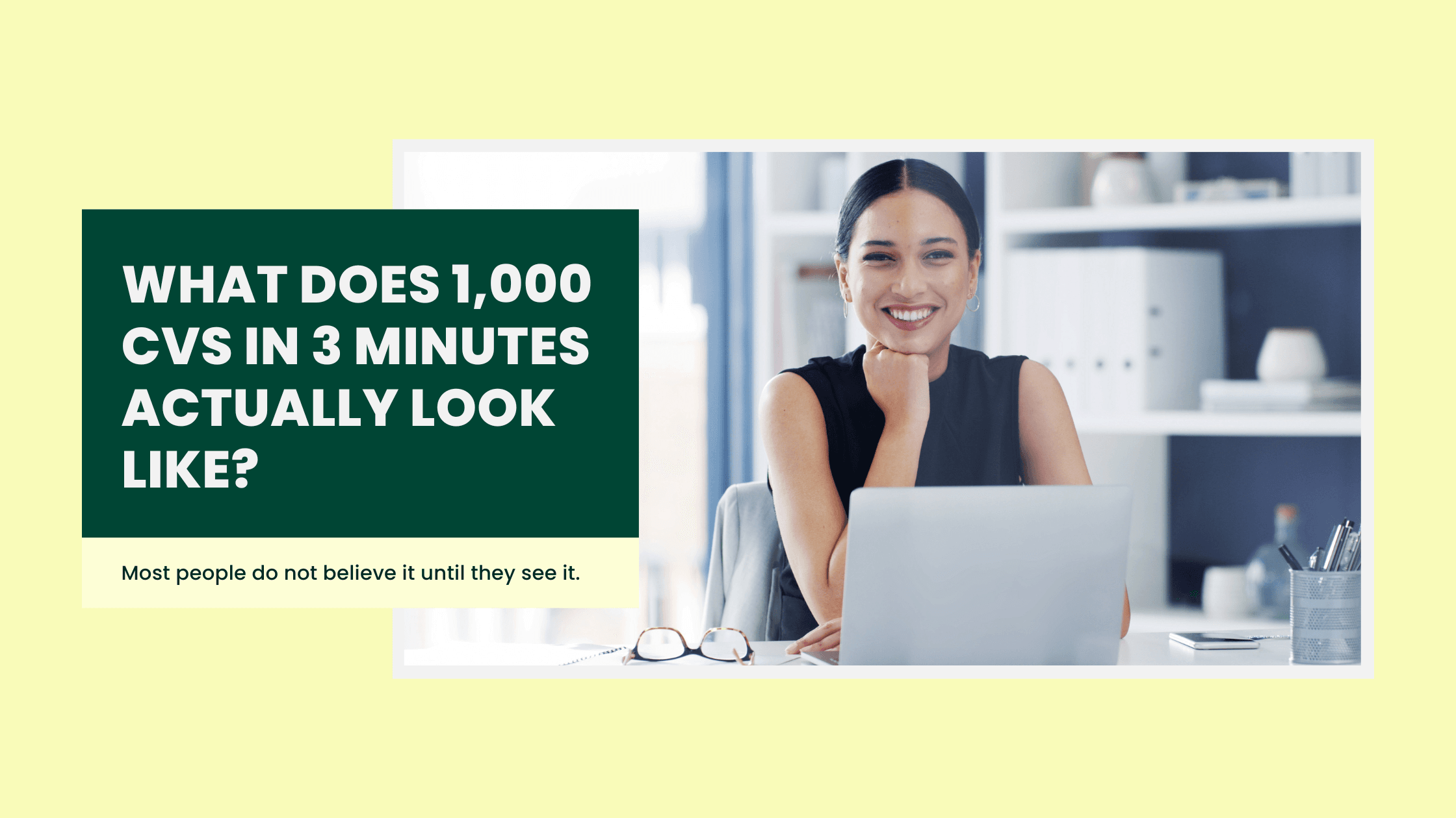 What Does 1,000 CVs in 3 Minutes Actually Look Like?